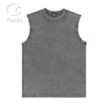 Comfortable Snow Wash Short Sleeve Shirt - 270gsm Heavy Cotton Casual T-Shirt for Streetwear