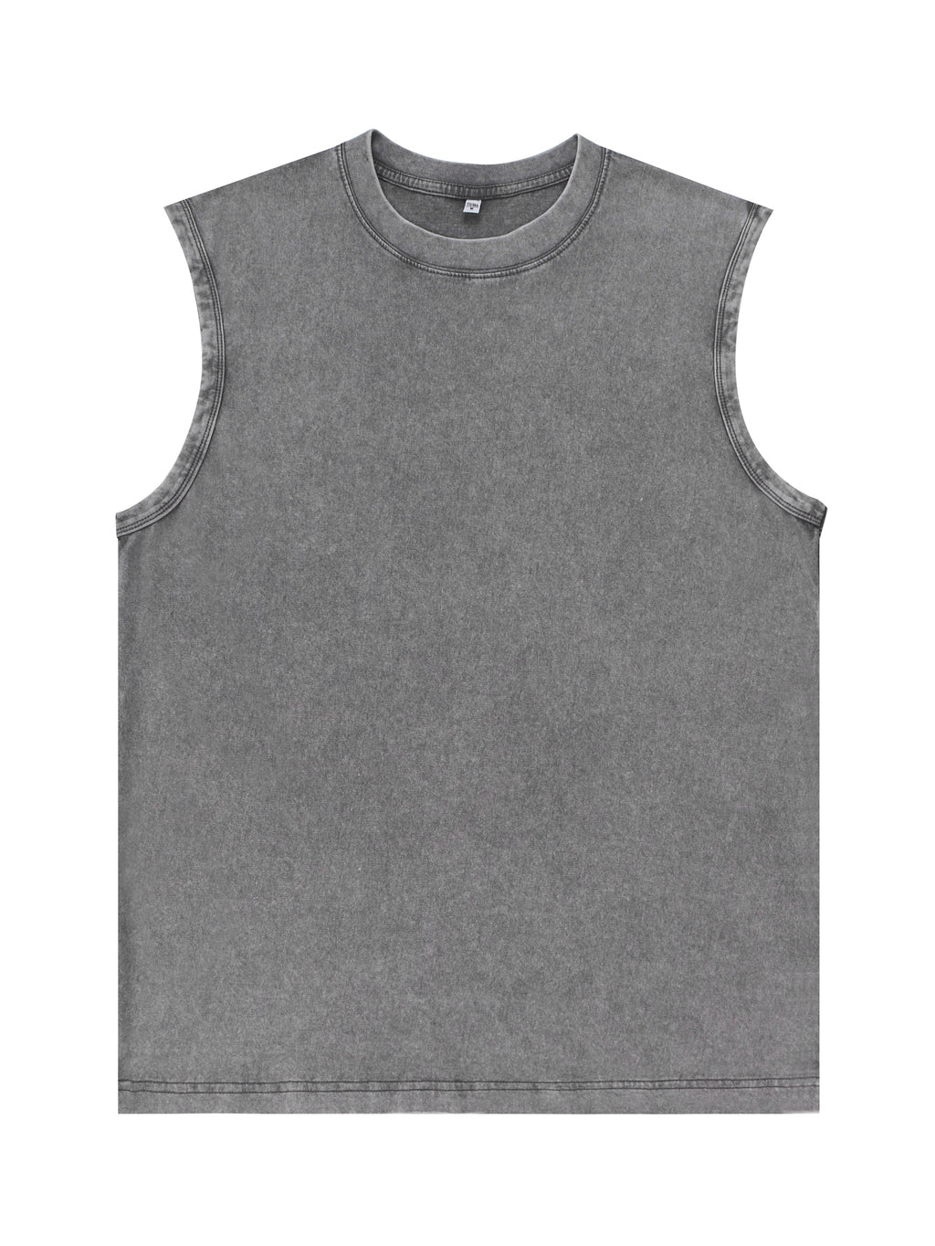 Comfortable Snow Wash Short Sleeve Shirt - 270gsm Heavy Cotton Casual T-Shirt for Streetwear