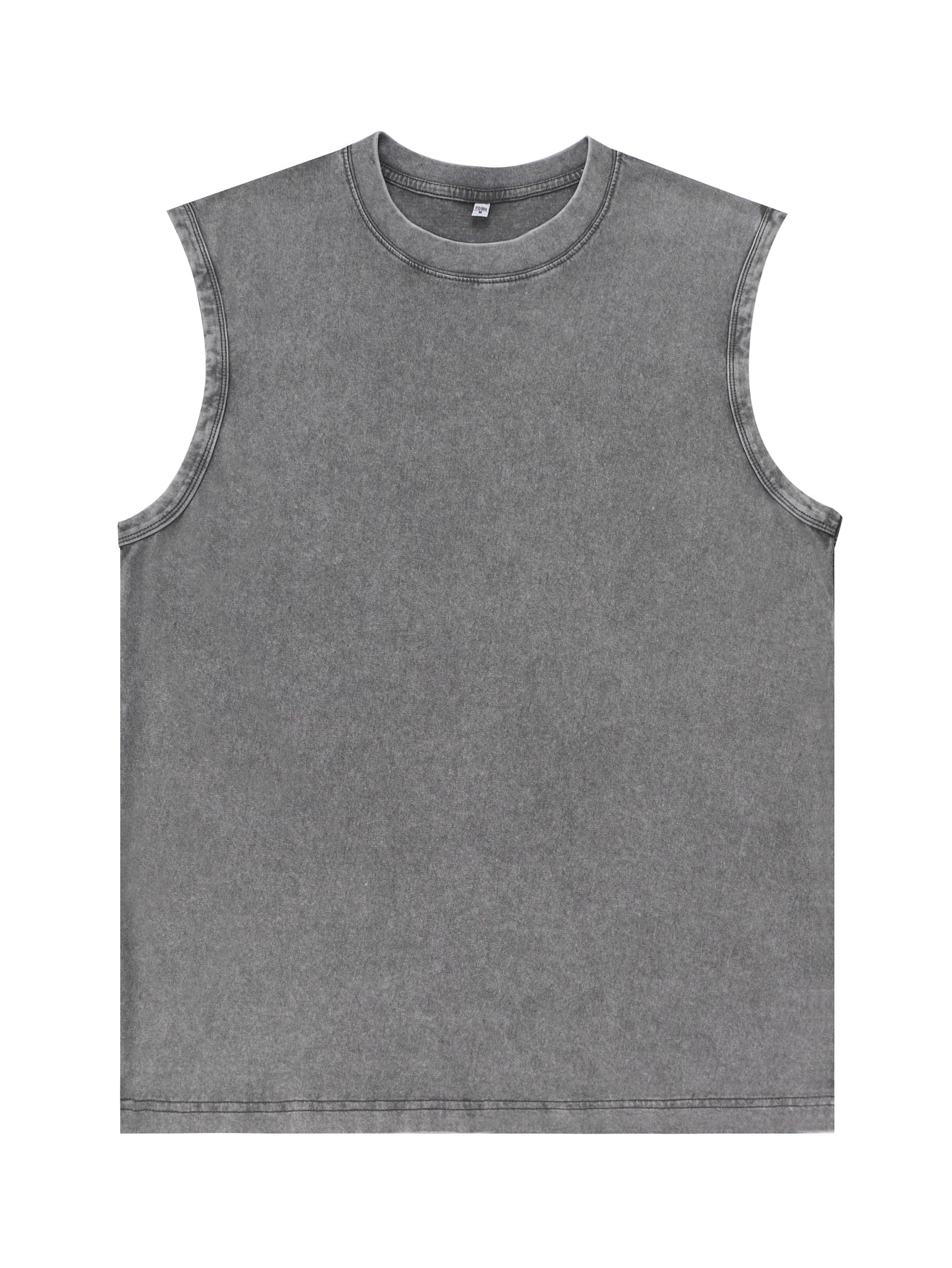 Comfortable Snow Wash Short Sleeve Shirt - 270gsm Heavy Cotton Casual T-Shirt for Streetwear