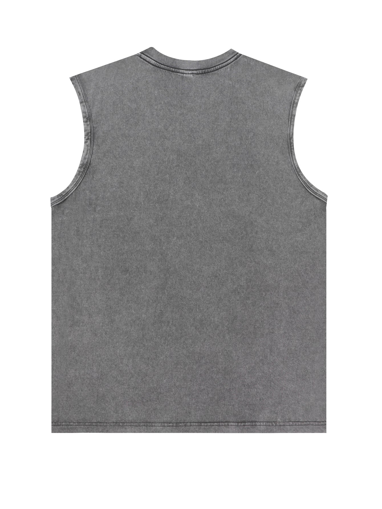 Comfortable Snow Wash Short Sleeve Shirt - 270gsm Heavy Cotton Casual T-Shirt for Streetwear